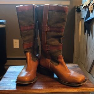 Durango leather boots size 8